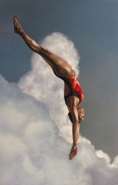 Red Diver - 38x60 - 2013
